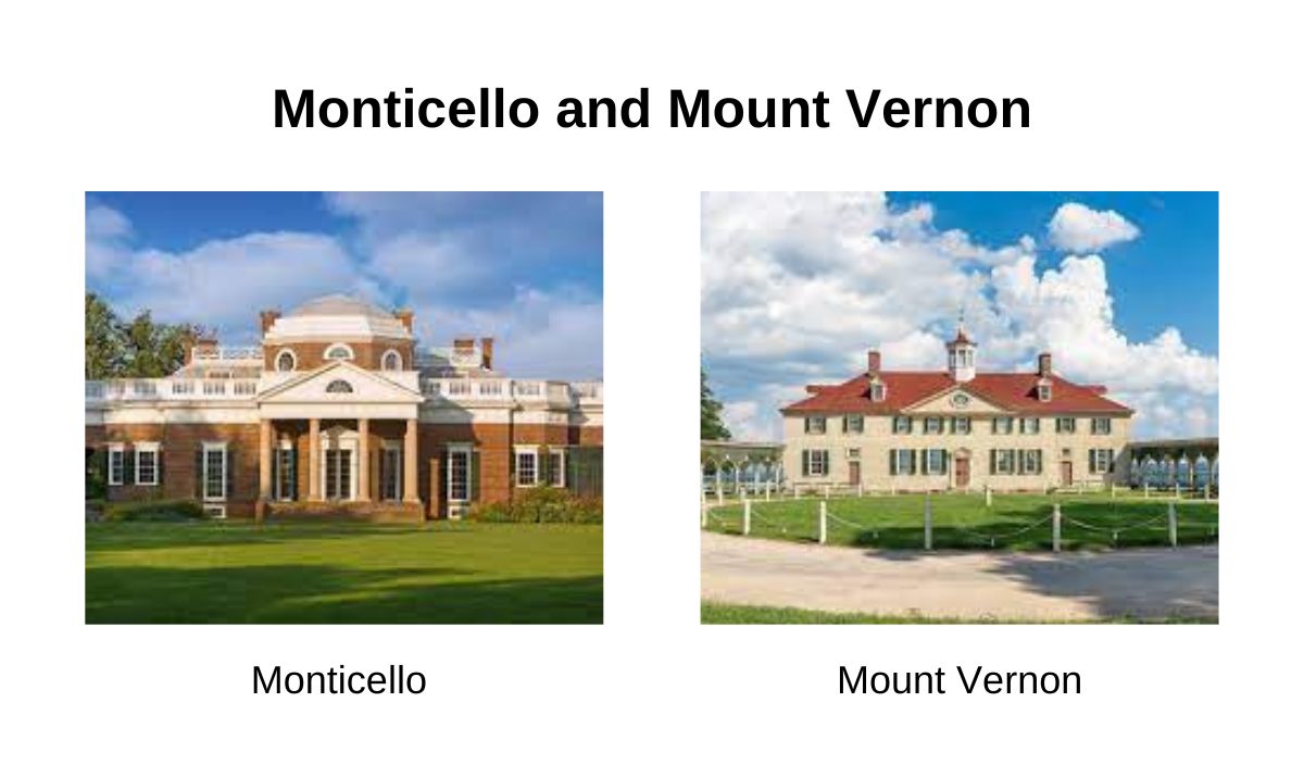 monticello and mount vernon